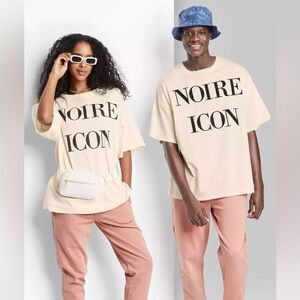NEW Jolie Noire Unisex Noire ICON Short Sleeve Black History Month T-Shirt
